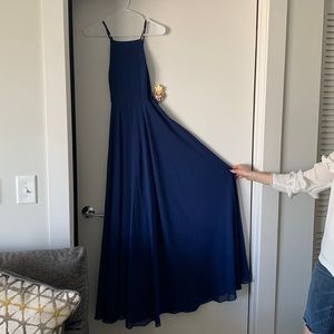 Lulu’s dark blue dress